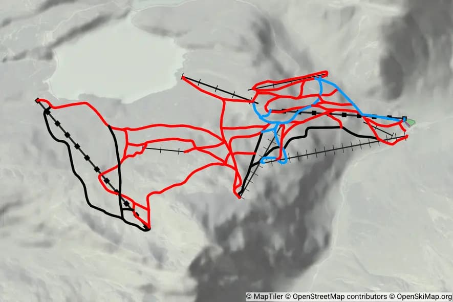 Galtür skimap