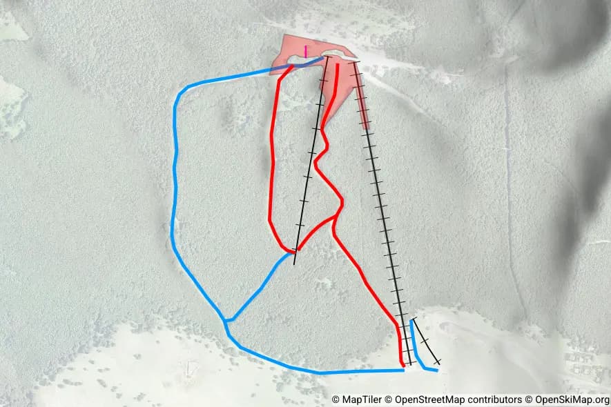 Passo Lanciano - Majelletta skimap