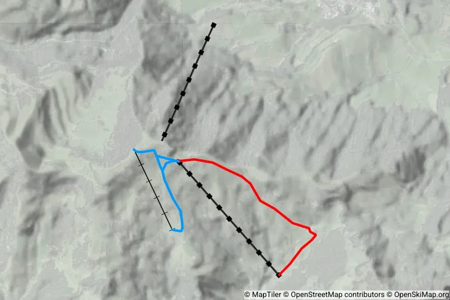 Rigi-Scheidegg skimap