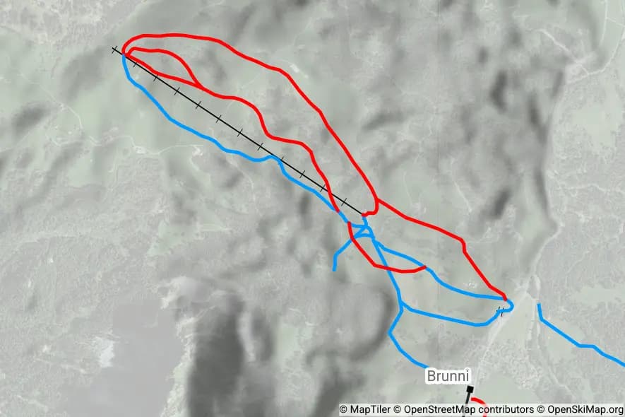 Brunni-Haggenegg skimap