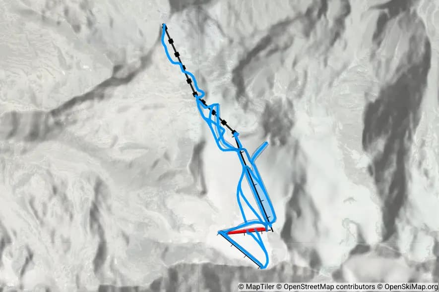 Passo Stelvio - Stilfserjoch skimap