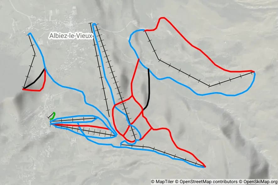 Albiez-Montrond skimap