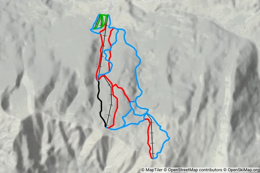 Crévoux skimap