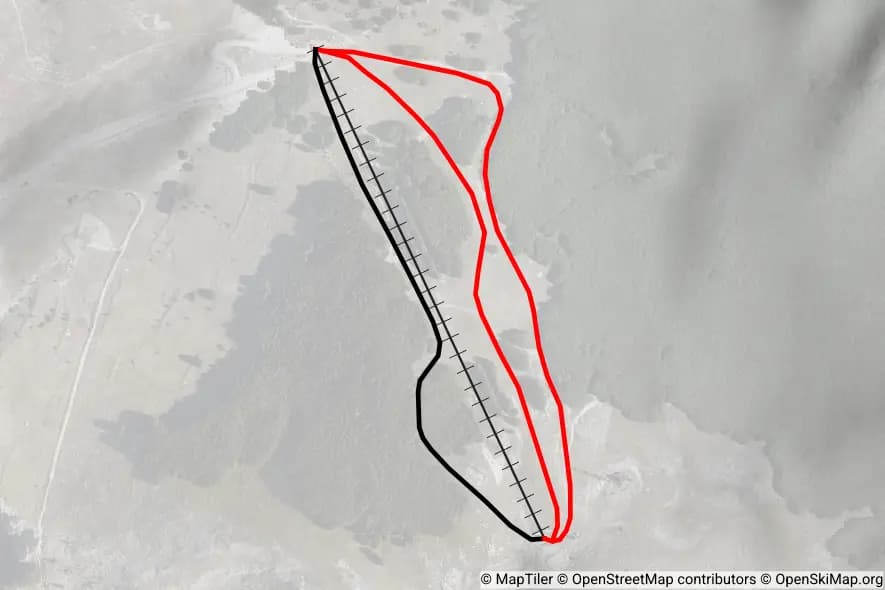 Monte Piselli skimap