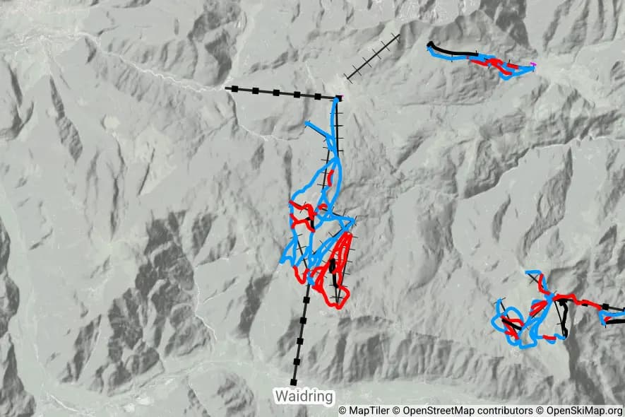 Steinplatte Waidring-Tirol skimap