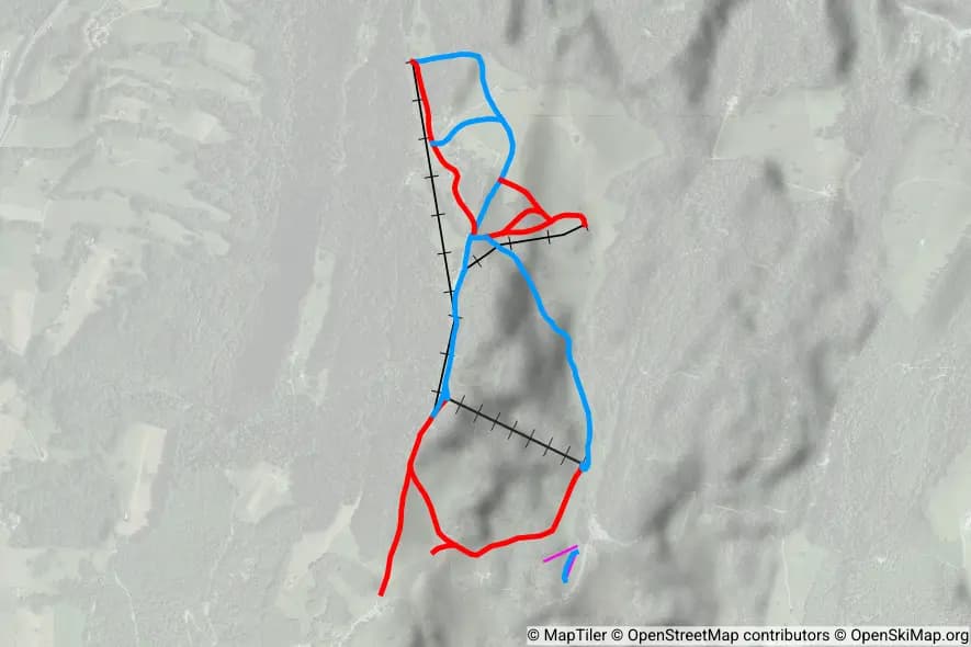 Les Pléiades skimap