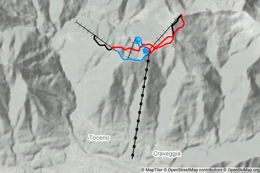 Piana di Vigezzo skimap