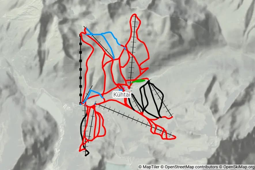 Kühtai skimap