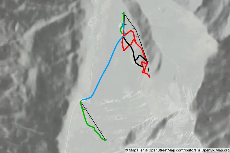 Domaine Alpin du Col d'Ornon skimap