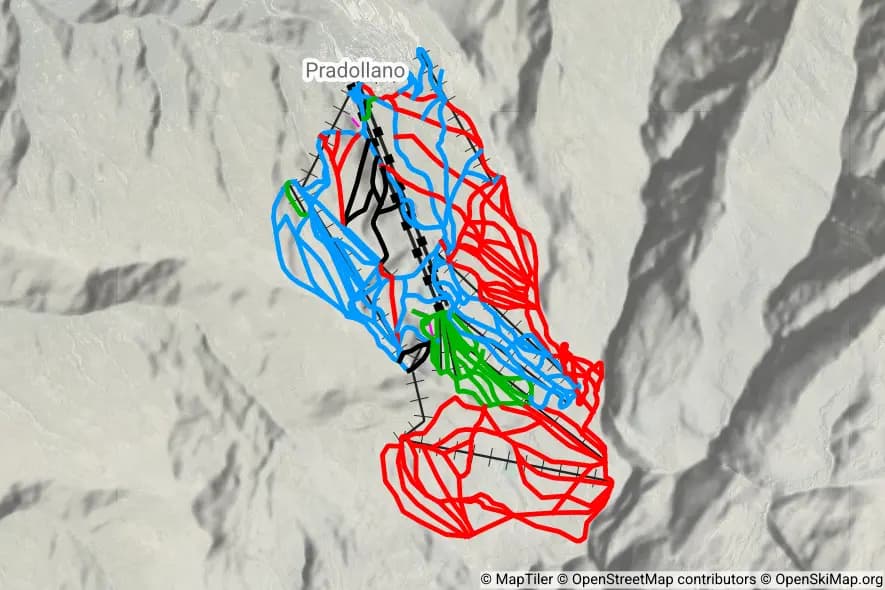 Estación de Esquí y Montaña de Sierra Nevada skimap