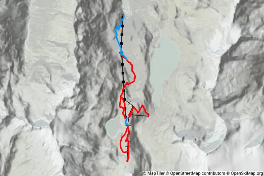 Weißsee Gletscherwelt skimap
