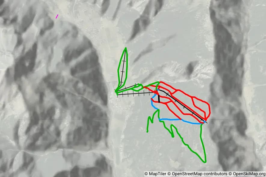 Queyras - Arvieux piste map