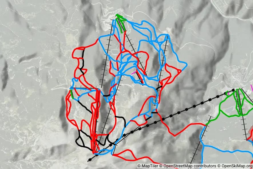 Masella piste map