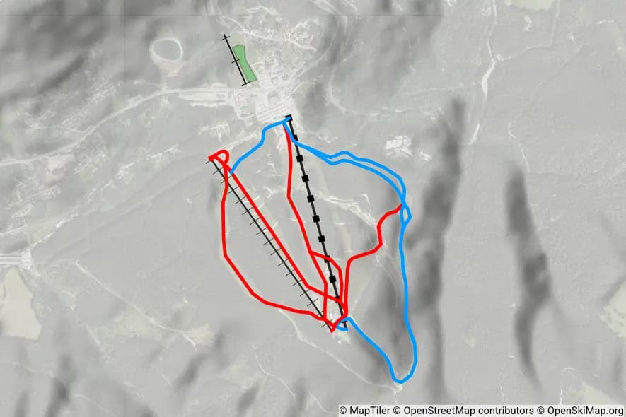 Semmering Hirschenkogel skimap