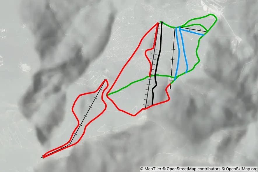 Garessio 2000 piste map